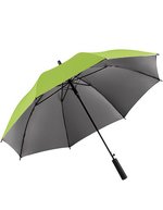 FARE Doubleface Stockschirm mit Automatik – Lime/Grey
