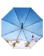 AC Walking Umbrella FARE® Impressions – Nero/Lighthouse