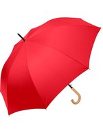 FARE AC-Gästeschirm ÖkoBrella mit Automatik, Black Ø 122 cm, FA2314WS – Red