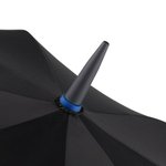 FARE Gästeschirm mit Automatikfunktion schwarz, Black/Euro Blue Ø 130 cm, FA2384 – Bild 6