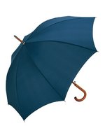 FARE AC Holz-Stockschirm mit Automatik – Navy Blue