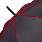 FARE FARE® Seam Midsize-Stockschirm Schwarz, Black/Blue Ø 115 cm, FA4399 – Bild 5