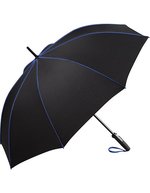 FARE FARE® Seam Midsize-Stockschirm Schwarz – Black/Euro Blue