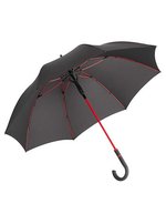 FARE FARE®-Style Midsize-Stockschirm mit Automatik, Black/Euro Blue Ø 112 cm, FA4784 – Noir/Rouge