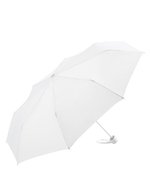 FARE Alu-Mini-Taschenschirm mit Windproof-Funktion, Black Ø 90 cm, FA5008 – Bianco