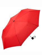 FARE Mini-Taschenschirm mit Windproof-Funktion, Black Ø 90 cm, FA5012 – Red