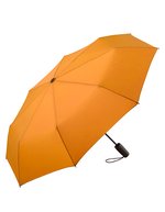 FARE Mini-Taschenschirm mit Doppelautomatik, Black Ø 98 cm, FA5412 – Arancione