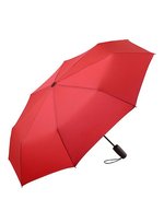 FARE Mini-Taschenschirm mit Doppelautomatik, Black Ø 98 cm, FA5412 – Rosso