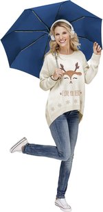 FARE Mini-Taschenschirm mit Doppelautomatik, Beige Ø 97 cm, FA5460 – Bild 1