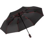 FARE Taschenschirm mit Doppelautomatik und Windproof, Black/Euro Blue Ø 97 cm, FA5484 – Bild 3