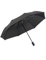 FARE FARE®-AC-Mini Taschenschirm mit Automatik – Black/Euro Blue