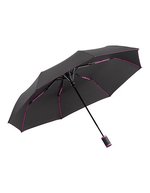 FARE FARE®-AC-Mini Taschenschirm mit Automatik – Black/Magenta