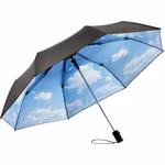 FARE AC Mini Pocket Umbrella with Windproof Technology, Black/Clouds Ø 100 cm, FA5593 – image 3