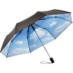 FARE AC-Mini-Taschenschirm mit Windproof-Technologie, Black/Clouds Ø 100 cm, FA5593 – Bild 3