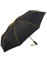 FARE AOC-Oversize-Taschenschirm mit Doppelautomatik, Black/Blue Ø 104 cm, FA5639 – Black/Yellow