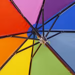 FARE Parapluie de Poche FARE® 4Kids Windproof, Rainbow Ø 98 cm, FA6002 – image 4