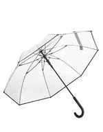 FARE AC-Stockschirm FARE®-Pure mit Automatik – Transparent/Black