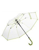 FARE AC-Stockschirm FARE®-Pure mit Automatik – Transparent/Lime