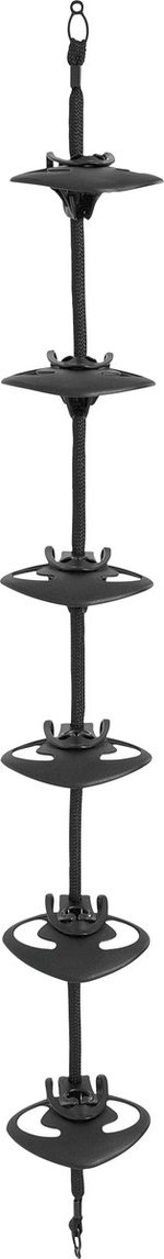 FLEXFIT CapRack 18 Mützenhalter mit Clip-Verschluss, Black One Size, FF008 – Bild 1