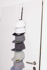 FLEXFIT CapRack 36 Système de rangement casquettes avec clips, Black One Size, FF009 – Bild 3