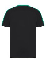 Finden+Hales Sportliches Kurzarm-T-Shirt mit Kontrastärmeln, Black/White S, FH290 – Bild 4