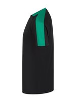 Finden+Hales Sportliches Kurzarm-T-Shirt mit Kontrastärmeln, Black/White S, FH290 – Bild 6