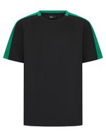 Kids Team T-Shirt – Black/Emerald
