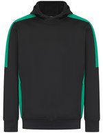 Finden+Hales Team Hoodie für Erwachsene – Black/Emerald