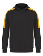 Finden+Hales Team Hoodie für Erwachsene – Black/Gold