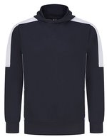 Finden+Hales Team Hoodie für Erwachsene, Black XXS, FH341 – Blu navy/Bianco