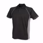 Finden+Hales Men´s Piped Performance Polo Navy/White M (FH370), FH370 – Bild 3