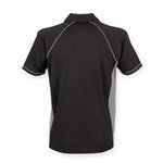 Finden+Hales Men´s Piped Performance Polo Red/White L (FH370), FH370 – Bild 4