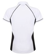 Finden+Hales Performance Polo mit Paspelierung für Damen, Black/Black S, FH371 – Bild 4