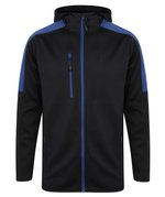 Finden+Hales Aktive Softshell-Jacke mit Kapuze, Black/Red XS, FH622 – Bild 3