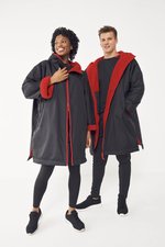 Finden+Hales Wasserfeste Allwetter-Robe mit Sherpa-Fleece, Black One Size, FH690 – Bild 1