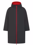 Adults All Weather Robe – Black/Red