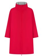 Finden+Hales Wasserfeste Allwetter-Robe mit Sherpa-Fleece, Black One Size, FH690 – Red/Grey (Solid)
