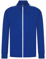 Knitted Tracksuit Top with Zip – Reale/Bianco