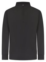Finden+Hales 1/4 Zip Tracksuit Top mit Kontrasteinsätzen, Black XXS, FH874 – Bild 3