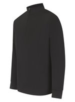 Finden+Hales 1/4 Zip Tracksuit Top mit Kontrasteinsätzen, Black XXS, FH874 – Bild 5