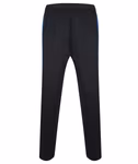 Finden+Hales Fitted Sports Trousers with Zips, Black XS, FH881 – image 4