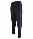 Finden+Hales Fitted Sports Trousers with Zips, Black XS, FH881 – image 6