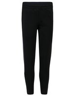 Enganliegende Sporthose mit Reißverschlüssen – Black/Gunmetal Grey