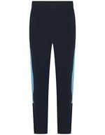 Finden+Hales Enganliegende Sporthose mit Reißverschlüssen, Black XS, FH881 – Navy/Sky