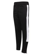 Kids Knitted Tracksuit Pants – Black/White