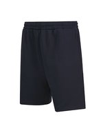Finden+Hales Strickshorts mit Reißverschlusstaschen und Kordelzug, Black XS, FH886 – Navy