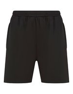 Kids Knitted Shorts with Zip Pockets – Black