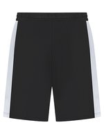 Kids Knitted Shorts with Zip Pockets – Black/White
