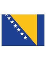 Printwear Drapeau Bosnie-Herzégovine 90x150 cm, Bosnia and Herzegovina 90 x 150 cm, FLAGBA – Bild 1
