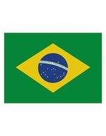 Printwear Brasilien-Fahne 90x150 cm Polyester – Brazil